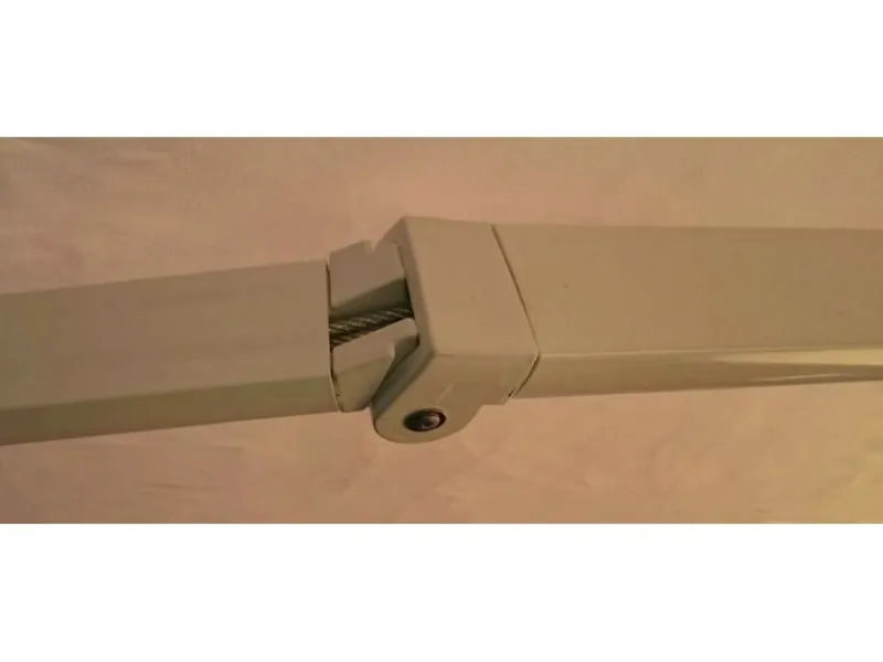 Elektrische Kassettenmarkise H124 5x3m Polyester*MCW Hot