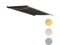 MCW Markisen|Elektrische Kassettenmarkise H124 5x3m Polyester