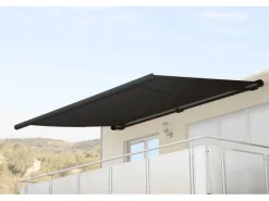 MCW Markisen|Elektrische Kassettenmarkise H124 5x3m Polyester Rahmen