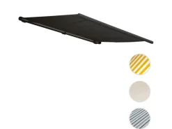 MCW Markisen|Elektrische Kassettenmarkise H124 5x3m Polyester Rahmen