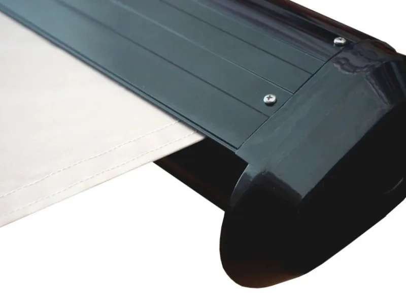 Elektrische Kassettenmarkise H27 6x3m Acryl Rahmen Anthrazit*MCW