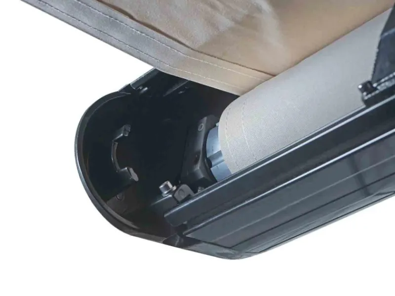 Elektrische Kassettenmarkise H27 6x3m Acryl Rahmen Anthrazit*MCW