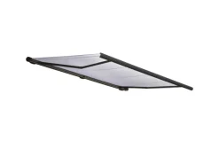 Elektrische Kassettenmarkise H27 6x3m Acryl Rahmen Anthrazit*MCW