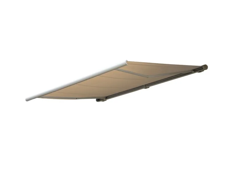 Elektrische Kassettenmarkise H124 5x3m Polyester*MCW