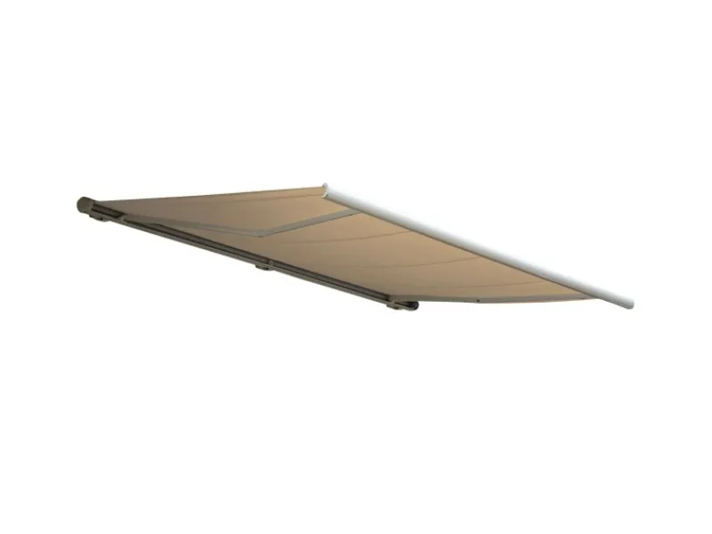 Elektrische Kassettenmarkise H124 5x3m Polyester*MCW