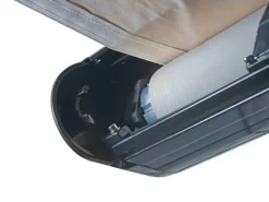 Elektrische Kassettenmarkise H27 6x3m Polyester Rahmen Anthrazit*MCW Discount