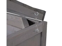 MCW Mülltonnenboxen|4er-/8er-Mülltonnenverkleidung H74 Anthrazit-Grau 126x316x98cm