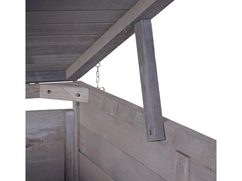 MCW Mülltonnenboxen|4er-/8er-Mülltonnenverkleidung H74 Anthrazit-Grau 126x316x98cm