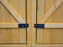 1er-Fahrradgarage H60 Fahrradbox Geräteschuppen Gerätehaus MVG Abschließbar 152x184x98cm*MCW New