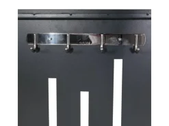 2er-Fahrradgarage K64 Fahrradbox Gerätehaus Fahrradunterstand mit Deckel Abschließbar Metall 121x202x100cm*MCW Discount