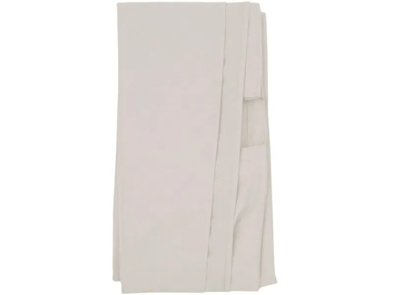 MCW Sonnenschirme|Ersatz-Bezug für Schirm A96 mit Flap 3,5x3,5m Creme-Grau