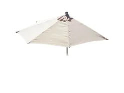 Ersatz-Bezug Sonnenschirm Halbrund Lorca Creme*MCW Hot