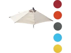 Ersatz-Bezug Sonnenschirm Halbrund Lorca Creme*MCW Hot