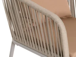 2er-Set Gartenstuhl N41 Kissen Taupe*MCW Clearance