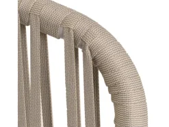 2er-Set Gartenstuhl N41 Kissen Taupe*MCW Clearance