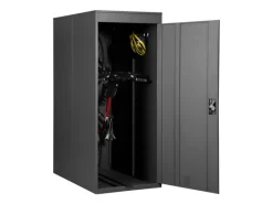 Fahrradgarage H66 Fahrradbox Gerätehaus Fahrradunterstand Erweiterbar Abschließbar Metall*MCW Outlet