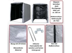 Fahrradgarage N61 201x157x201cm*MCW Sale