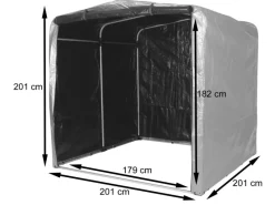 Fahrradgarage N61 201x201x201cm*MCW Discount