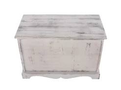 Garderobe mit Sitzbank Shabby 4-teilig Weiß*MCW New