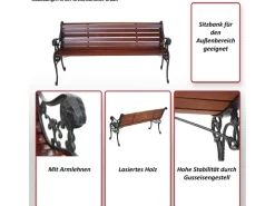 Gartenbank F98 2-Sitzer*MCW Hot