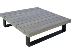 Garten-Garnitur H54 2er-Set Grau Polster Cremeweiß*MCW Online