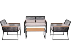 MCW Gartenmöbel-Sets|Garten-Garnitur K42 4er-Set