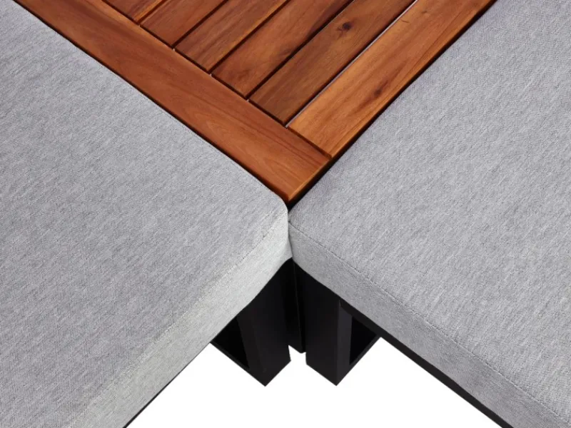 Garten-Garnitur L26 4er-Set Hellgrau*MCW Hot