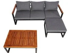 Garten-Garnitur L26b 3er-Set Dunkelgrau*MCW Outlet