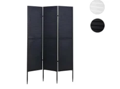 MCW Balkonsichtschutz|Garten-Paravent J14 - Schwarz