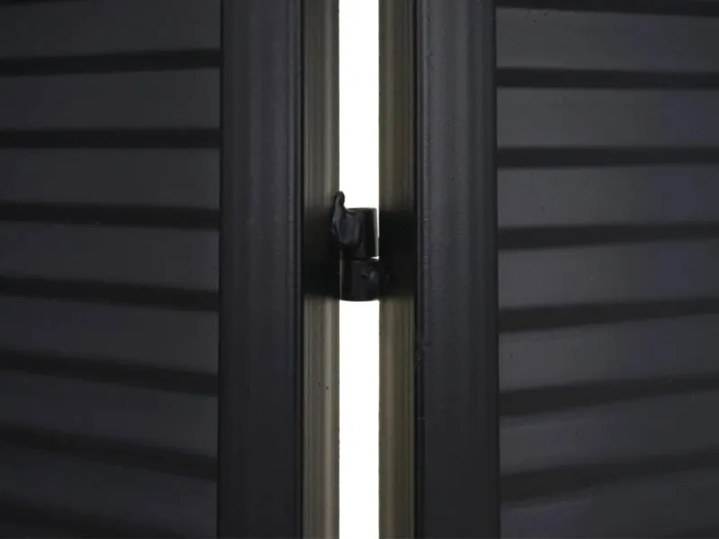 MCW Balkonsichtschutz|Garten-Paravent J14 - Schwarz