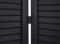 MCW Balkonsichtschutz|Garten-Paravent J14 - Schwarz