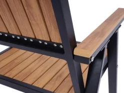 Gartenstuhl J95 2er-Set Gestell Schwarz*MCW Hot