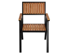 Gartenstuhl J95 2er-Set Gestell Schwarz*MCW Hot