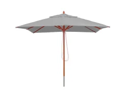 Gastronomie Holz-Sonnenschirm C57 Eckig 3x3m*MCW Outlet