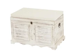 Holztruhe H356 Weiß*MCW Clearance