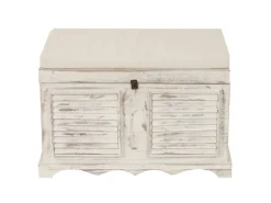 Holztruhe H356 Weiß*MCW Clearance