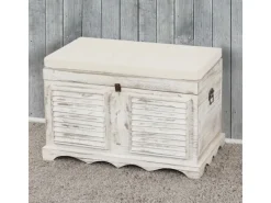 Holztruhe H356 Weiß*MCW Clearance