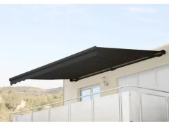 MCW Markisen|Kassetten-Markise H124 mit Volant 5x3m Polyester