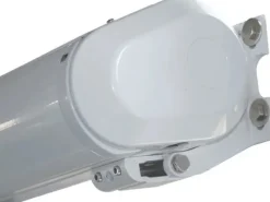 Kassetten-Markise H123 mit Volant 4,5x3m Acryl Gelb/Weiß*MCW Discount