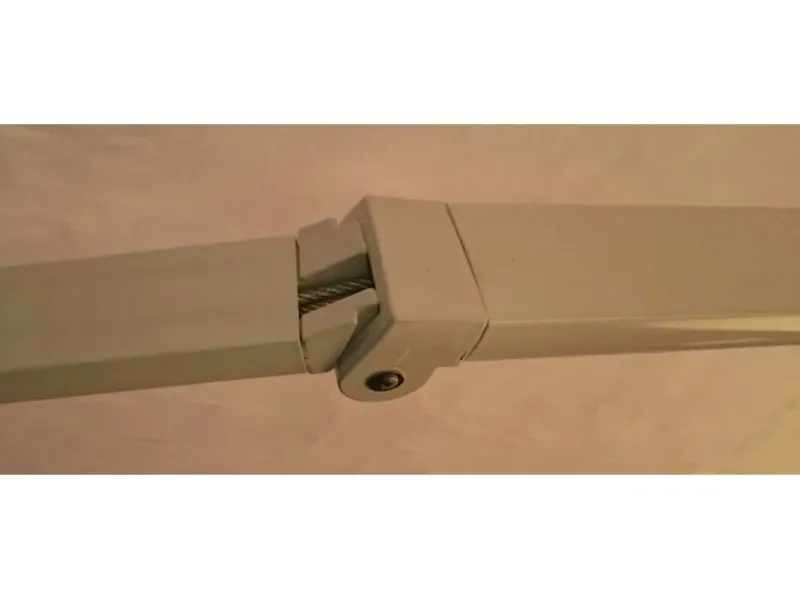 Kassetten-Markise H122 mit Volant 4x3m Acryl*MCW Hot