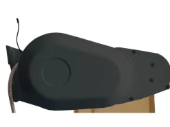 MCW Markisen|Kassetten-Markise H124 Volant Ausfahrbar 5x3m Polyester Grau/Weiß Anthrazit