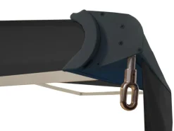 MCW Markisen|Kassetten-Markise H124 Volant Ausfahrbar 4,5x3m Polyester