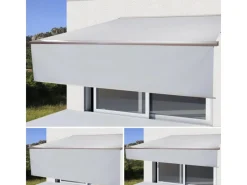 MCW Markisen|Kassetten-Markise H124 Volant Ausfahrbar 5x3m Acryl