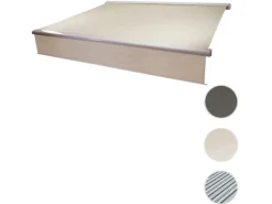 MCW Markisen|Kassetten-Markise H124 Volant Ausfahrbar 5x3m Acryl