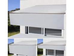 Kassetten-Markise H124 Volant Ausfahrbar 4,5x3m Acryl*MCW Online
