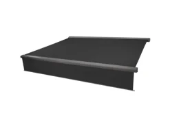 MCW Markisen|Kassetten-Markise H124 Volant Ausfahrbar 4,5x3m Polyester Grau