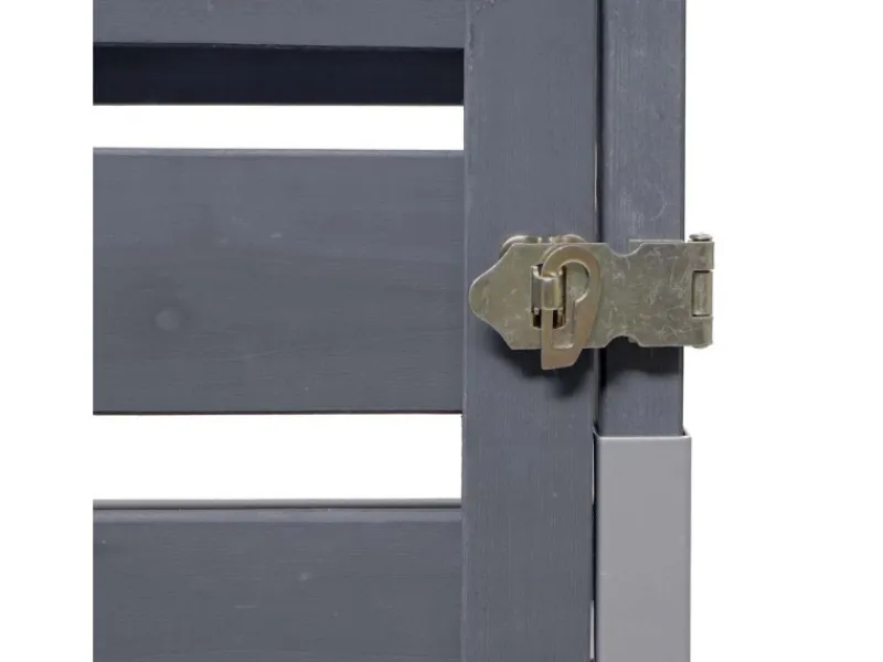 MCW Mülltonnenboxen|Mülltonnenbox Erweiterung H62 Hellgrau 114x67x97cm