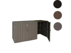 MCW Mülltonnenboxen|Mülltonnenbox Erweiterung J28 Braun 117x79x105cm