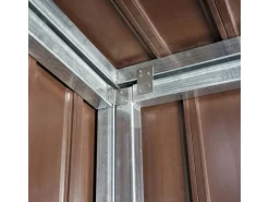 MCW Mülltonnenboxen|Mülltonnenbox Erweiterung J28 Braun 117x79x105cm