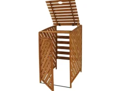 Mülltonnenbox Erweiterung J44 Braun 120x68x98cm*MCW Clearance